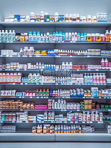藥店醫療養生攝影圖